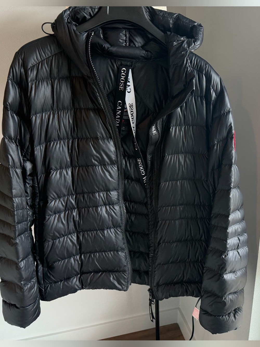 Canada Goose Men’s Black Quilted Packable Puffer Jacket